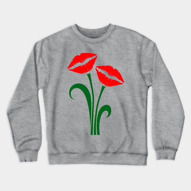 Tulips Crewneck Sweatshirt by YellowLion